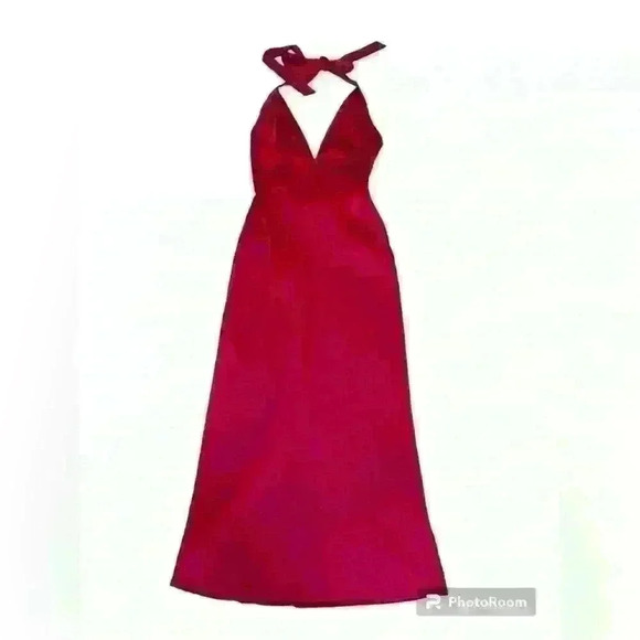 🔥 NWT Luxe Maxi Dress in Red, Size 8/S by renowned Australian designer Esmee - Picture 2 of 5